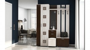 КРИСТИНА Прихожая (Венге/Анкор светлый) УНИ в Новоуральске - novouralsk.ok-mebel.com | фото