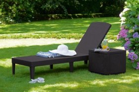 Шезлонг Джайпур (Jaipur Sun lounger) виски-коричневый в Новоуральске - novouralsk.ok-mebel.com | фото 2