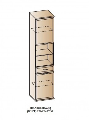 ШК-1048 (Шкаф) в Новоуральске - novouralsk.ok-mebel.com | фото