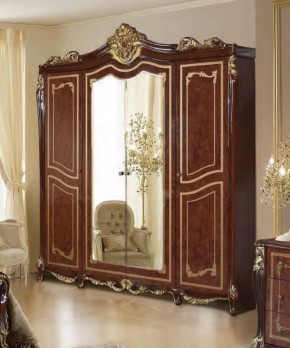 Шкаф 4-х дверный с зеркалами (19.144) Джоконда в Новоуральске - novouralsk.ok-mebel.com | фото