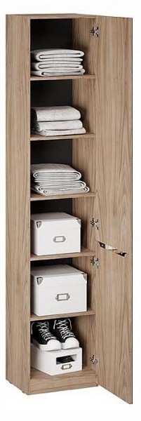 Шкаф для белья Глосс СМ-319.07.011 в Новоуральске - novouralsk.ok-mebel.com | фото 2
