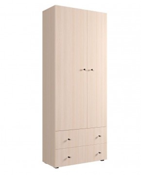 Шкаф ДМ 800 с 2-мя ящиками (млечный дуб) в Новоуральске - novouralsk.ok-mebel.com | фото