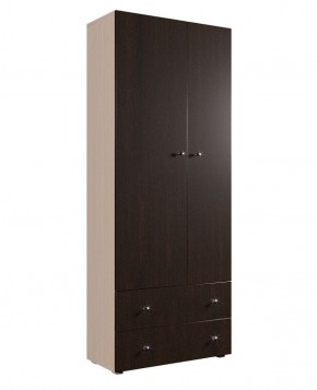 Шкаф ДМ 800 с 2-мя ящиками (млечный дуб) в Новоуральске - novouralsk.ok-mebel.com | фото 4