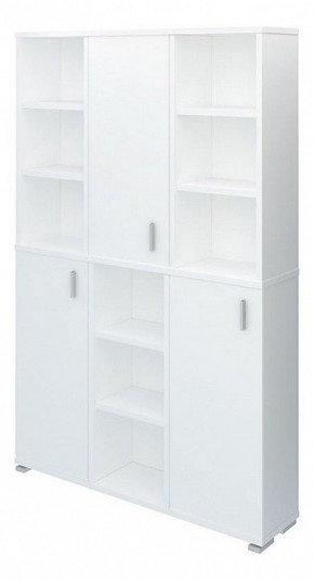 Шкаф книжный Домино ПУ-40-3 в Новоуральске - novouralsk.ok-mebel.com | фото