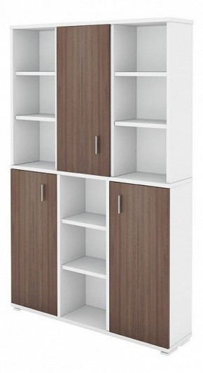 Шкаф книжный Домино ПУ-40-3 в Новоуральске - novouralsk.ok-mebel.com | фото