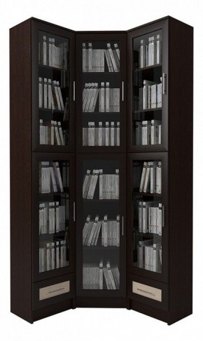Шкаф книжный Мебелайн-30 в Новоуральске - novouralsk.ok-mebel.com | фото