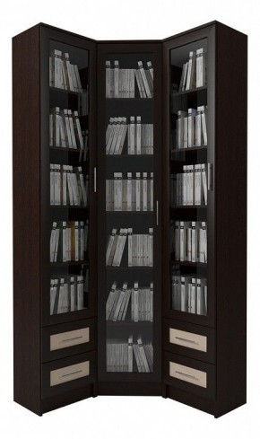 Шкаф книжный Мебелайн-38 в Новоуральске - novouralsk.ok-mebel.com | фото