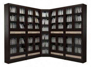 Шкаф книжный Мебелайн-49 в Новоуральске - novouralsk.ok-mebel.com | фото
