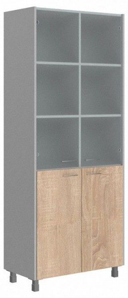 Шкаф книжный Offix New OHC 87.2 в Новоуральске - novouralsk.ok-mebel.com | фото