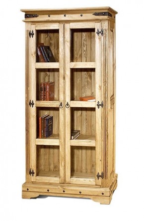Шкаф книжный "Викинг 03" массив в Новоуральске - novouralsk.ok-mebel.com | фото 2