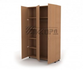 Шкаф комбинированный для одежды ШГ 84.3 (1200*620*1800) в Новоуральске - novouralsk.ok-mebel.com | фото