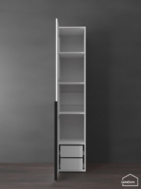 Шкаф Linnea MHR-1-3 2050х400х510 (Белый-М 11.1.2) в Новоуральске - novouralsk.ok-mebel.com | фото 7
