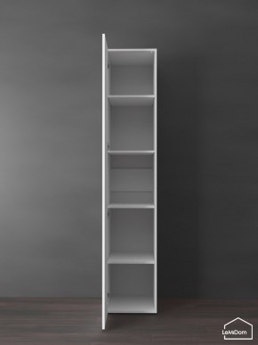 Шкаф Linnea MHR-1PO-2 2050х400х510 (Белый-М 11.1.2) в Новоуральске - novouralsk.ok-mebel.com | фото 4