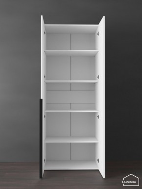 Шкаф Linnea MHR-2-2 2050х800х510 (Белый-М 11.1.2) в Новоуральске - novouralsk.ok-mebel.com | фото 4