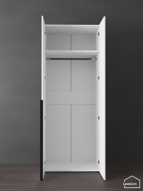 Шкаф Linnea MHR-2 2050х800х510 (Белый-М 11.1.2) в Новоуральске - novouralsk.ok-mebel.com | фото 4