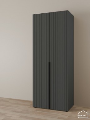 Шкаф Linnea MHR-2 2050х800х510 (Графит-М 11.1.25) в Новоуральске - novouralsk.ok-mebel.com | фото