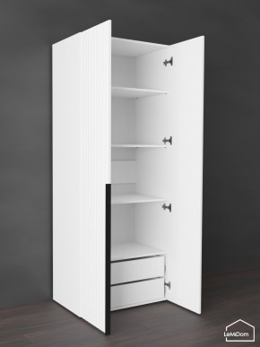 Шкаф Linnea MHR-2-4 2050х800х510 (Белый-М 11.1.2) в Новоуральске - novouralsk.ok-mebel.com | фото 6