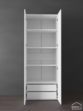 Шкаф Linnea MHR-2PO-4 2050х800х510 (Белый-М 11.1.2) в Новоуральске - novouralsk.ok-mebel.com | фото 5