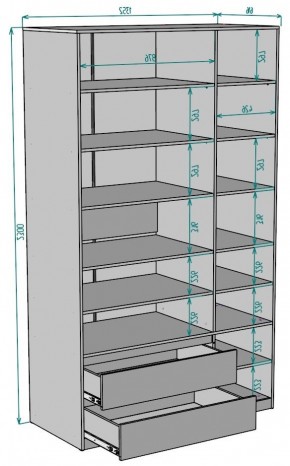 Шкаф Мальта H219 в Новоуральске - novouralsk.ok-mebel.com | фото 2