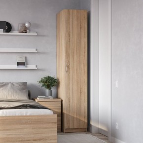 Шкаф ПЕГАС однодверный, цвет Дуб Сонома в Новоуральске - novouralsk.ok-mebel.com | фото 4