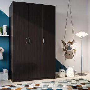 Шкаф ПЕГАС трехдверный, цвет Дуб Венге в Новоуральске - novouralsk.ok-mebel.com | фото 2