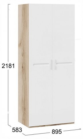 Шкаф платяной Фьюжн ТД-260.07.02 в Новоуральске - novouralsk.ok-mebel.com | фото 4