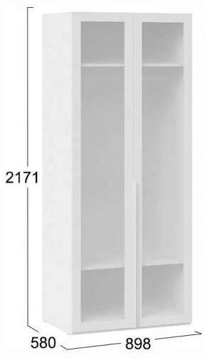 Шкаф платяной Порто СМ-393.07.009 в Новоуральске - novouralsk.ok-mebel.com | фото 3