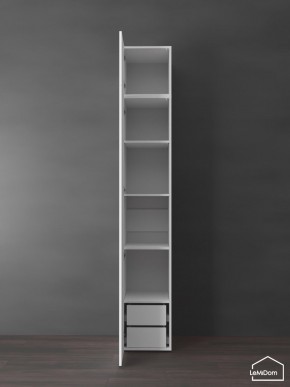 Шкаф с антресолью Linnea MHR-1POA-4 2450х400х510 (Белый-М 11.1.2) в Новоуральске - novouralsk.ok-mebel.com | фото 6