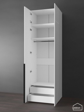 Шкаф с антресолью Linnea MHR-2A-3 2450х800х510 (Белый-М 11.1.2) в Новоуральске - novouralsk.ok-mebel.com | фото 5