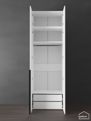 Шкаф с антресолью Linnea MHR-2A-3 2450х800х510 (Белый-М 11.1.2) в Новоуральске - novouralsk.ok-mebel.com | фото 6