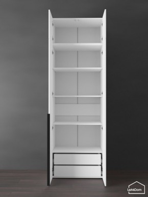 Шкаф с антресолью Linnea MHR-2A-4 2450х800х510 (Белый-М 11.1.2) в Новоуральске - novouralsk.ok-mebel.com | фото 6