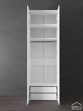 Шкаф с антресолью Linnea MHR-2POA-3 2450х800х510 (Белый-М 11.1.1) в Новоуральске - novouralsk.ok-mebel.com | фото 5