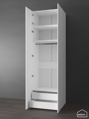 Шкаф с антресолью Linnea MHR-2POA-3 2450х800х510 (Белый-М 11.1.1) в Новоуральске - novouralsk.ok-mebel.com | фото 6