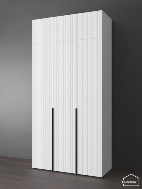 Шкаф с антресолью Linnea MHR-3A-1 2450х1200х510 (Белый-М 11.1.2) в Новоуральске - novouralsk.ok-mebel.com | фото