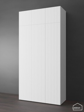 Шкаф с антресолью Linnea MHR-3POA-2 2450х1200х510 (Белый-М 11.1.2) в Новоуральске - novouralsk.ok-mebel.com | фото