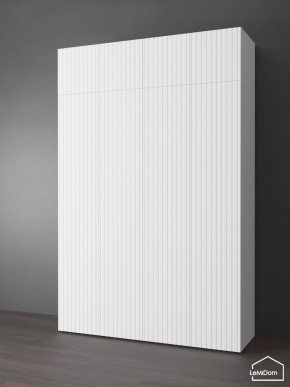 Шкаф с антресолью Linnea MHR-4POA-1 2450х1600х510 (Белый-М 11.1.2) в Новоуральске - novouralsk.ok-mebel.com | фото