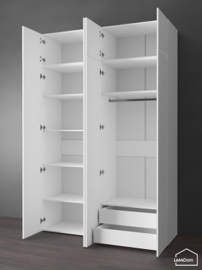 Шкаф с антресолью Linnea MHR-4POA-2 2450х1600х510 (Белый-М 11.1.2) в Новоуральске - novouralsk.ok-mebel.com | фото 6