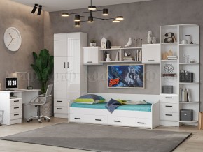 ВЕГА NEW Шкаф (Белый глянец/белый) в Новоуральске - novouralsk.ok-mebel.com | фото 3