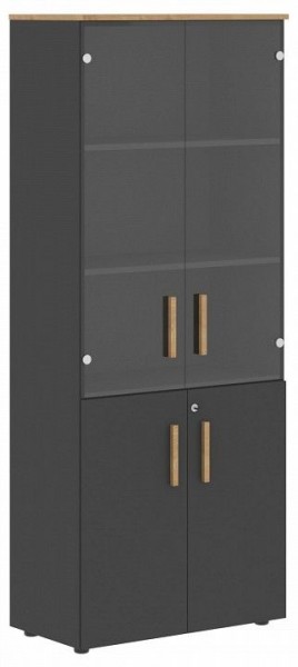 Шкаф-витрина Forta FHC 80.2(Z) в Новоуральске - novouralsk.ok-mebel.com | фото