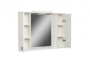 Шкаф-зеркало Cube 100 Эл. Домино (DC5013HZ) в Новоуральске - novouralsk.ok-mebel.com | фото 3