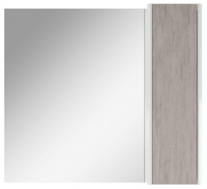 Шкаф-зеркало Uno 80 Дуб серый левый/правый Домино (DU1504HZ) в Новоуральске - novouralsk.ok-mebel.com | фото 5