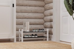 Скамья 85х37 Кантри для обуви белая в Новоуральске - novouralsk.ok-mebel.com | фото 4