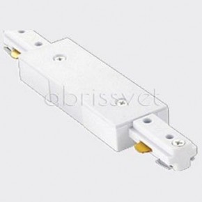 Соединитель линейный для треков Italline WSO WSO 73 white в Новоуральске - novouralsk.ok-mebel.com | фото