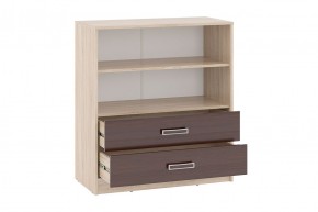 Спальня РУМБА (Модульная) Дуб Сонома / Венге в Новоуральске - novouralsk.ok-mebel.com | фото 5