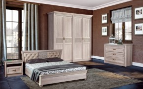 Спальный гарнитур Лючия дуб оксфорд серый в Новоуральске - novouralsk.ok-mebel.com | фото