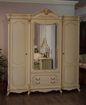 Спальный гарнитур Мона Лиза (крем) 1600 в Новоуральске - novouralsk.ok-mebel.com | фото 7