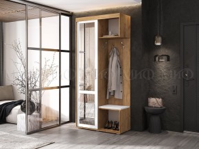 СТЕЛЛА-1 Прихожая (ЛДСП) дуб крафт/белый в Новоуральске - novouralsk.ok-mebel.com | фото 2