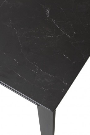 Стол CORNER 120 MATT BLACK MARBLE SOLID CERAMIC / BLACK, ®DISAUR в Новоуральске - novouralsk.ok-mebel.com | фото 9