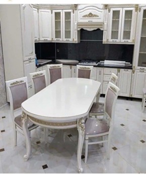 Стол овальный раскладной Бостон 1200(1600)*800 в Новоуральске - novouralsk.ok-mebel.com | фото
