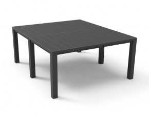 Стол раскладной Джули (Julie Double table 2 configurations) Графит в Новоуральске - novouralsk.ok-mebel.com | фото 3